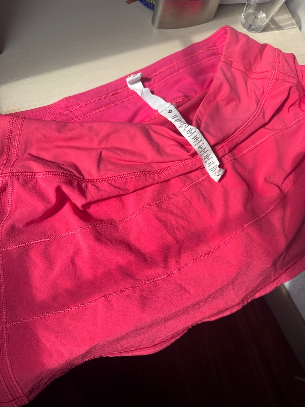 lululemon athletica Hot Pink Athletic Skort